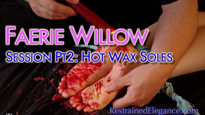 Faerie Willow's Hot Wax Foot Punishment