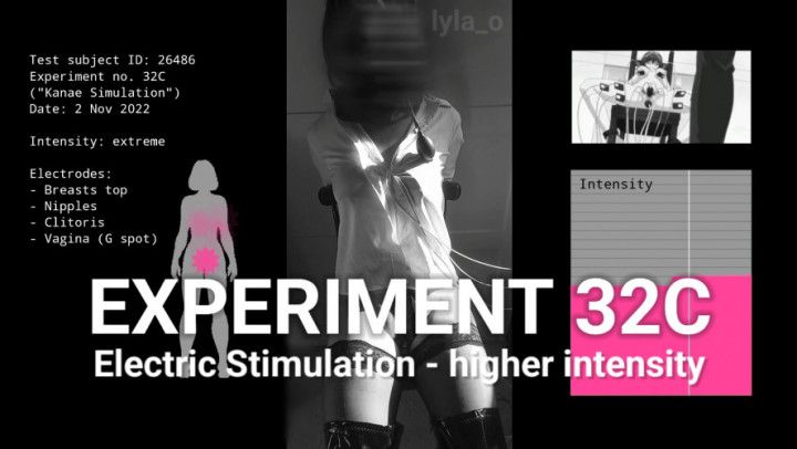 Experiment 32C - very strong electrostim