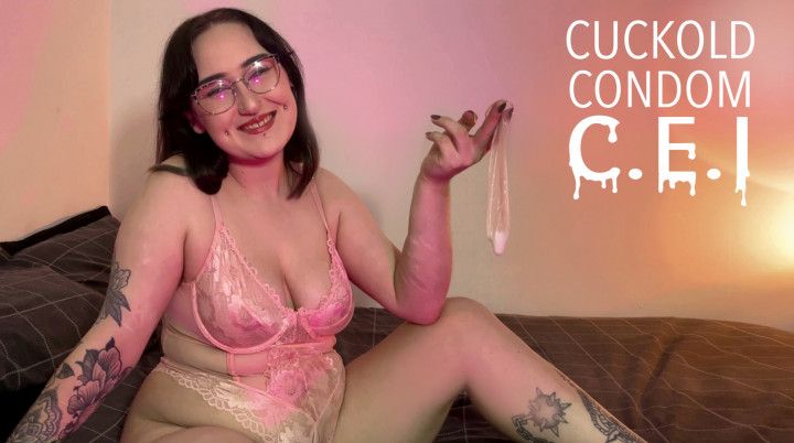 Cuckold Condom CEI ~ Cum Eating Intructions