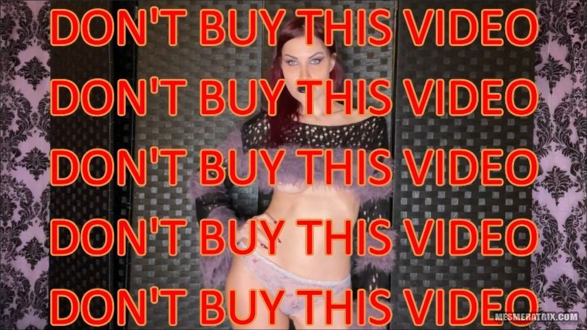 DON'T BUY THIS VIDEO