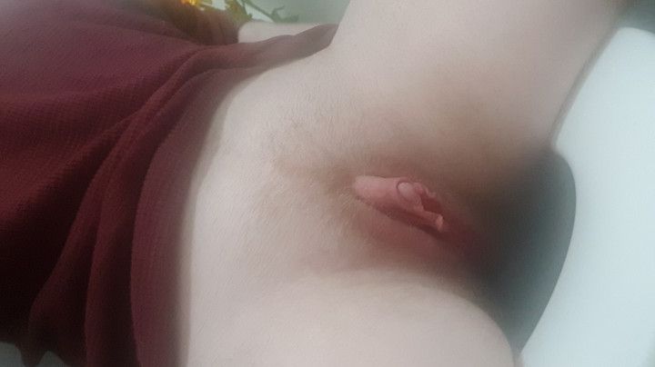 Getting hard after my morning piss