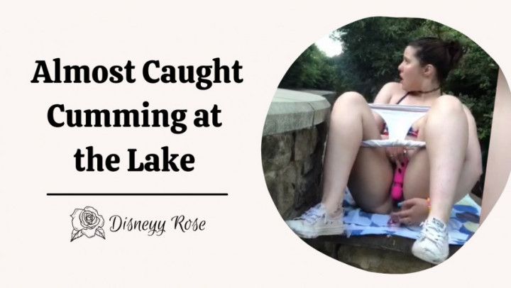 Almost Caught Cumming at Lake