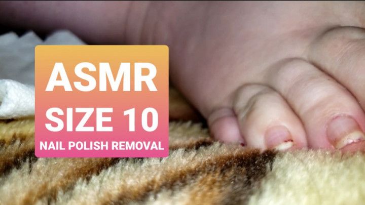 ASMR Nail Polish Removal SIZE 10 FEET