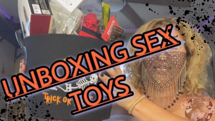 Unboxing Sex Toys