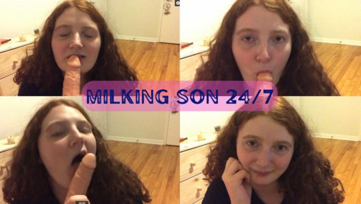 Milking Son 24/7