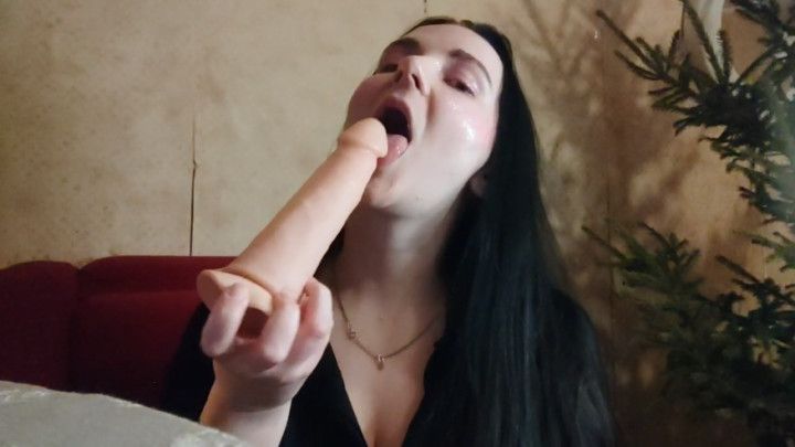 Sucking My Son's Cock Eagerly