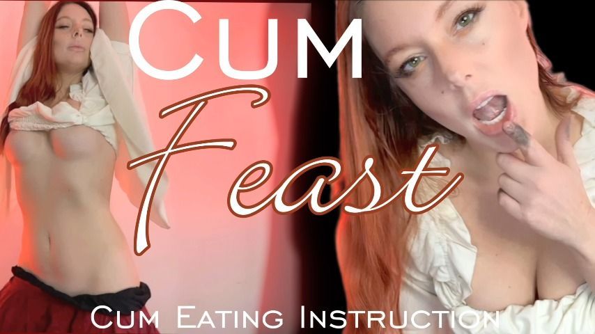 Cum Feast: Cum Eating Instruction