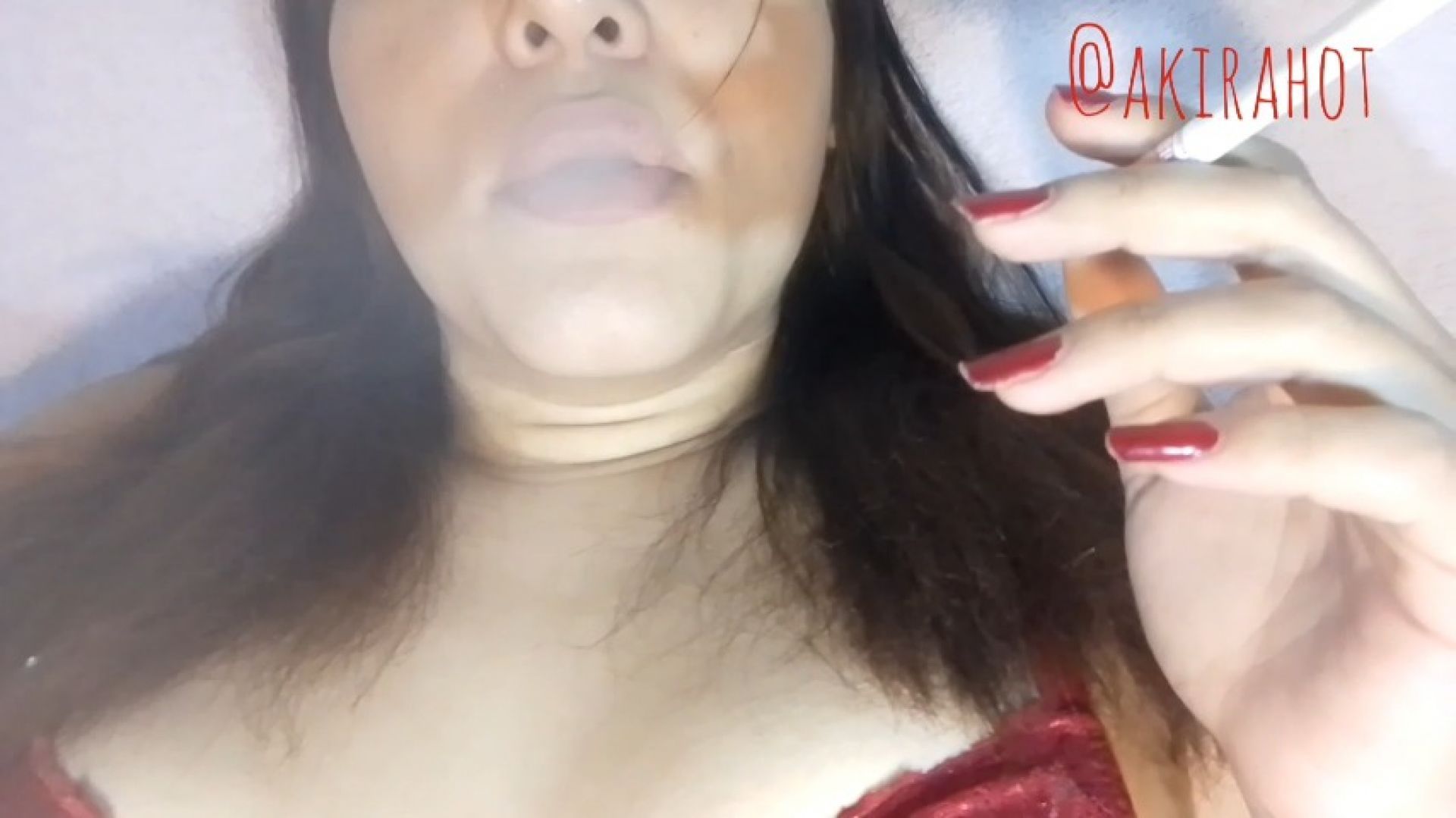 Horny Naughty Smoking and Showing Off