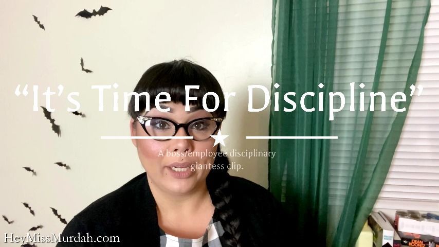 It's Time For Discipline 4K