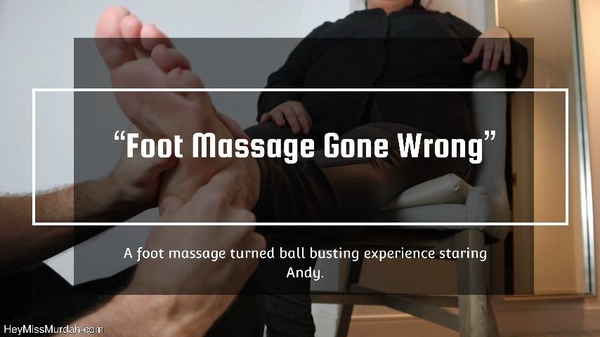 Foot Massage Gone Wrong 4K