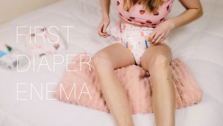 Bea's First Diaper Enema