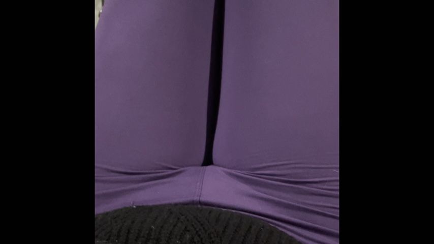 Miss Ripper Farts in Purple Leggings