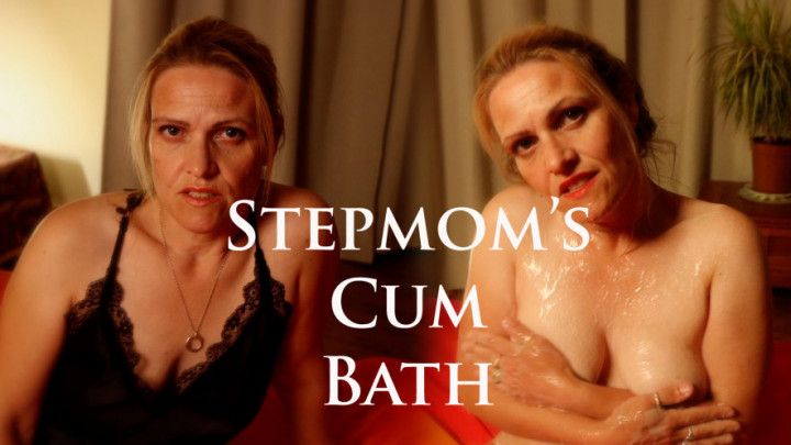 Mommy has a Cum Bath