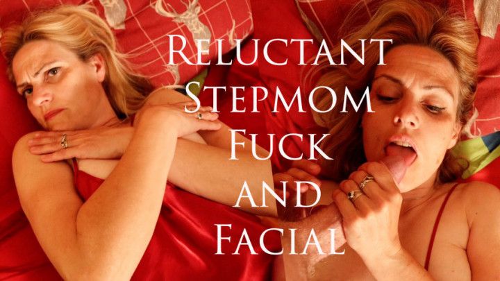 Reluctant Stepmom Fuck and Facial POV