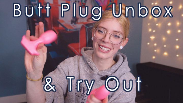 Squarepeg Butt Plug Unbox and Try Out