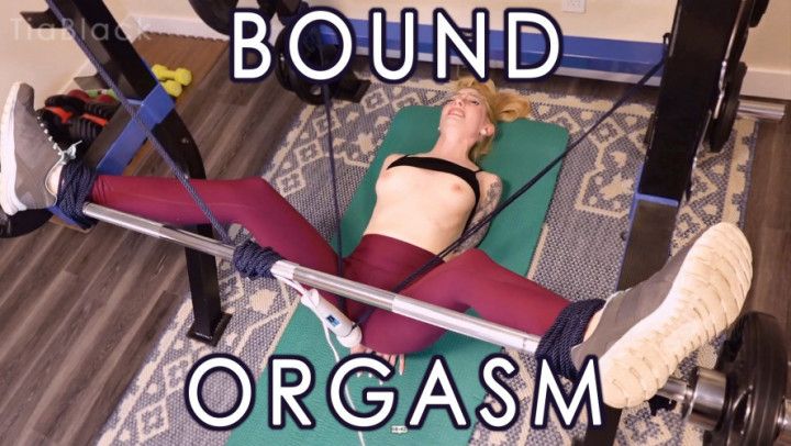 Bound with Rope and Made to Cum in Yoga Pants