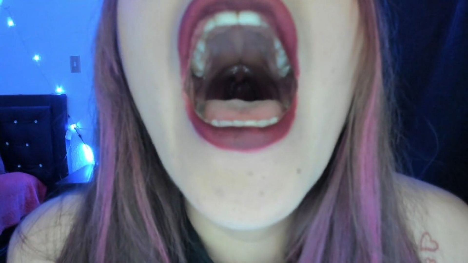 burping uvula