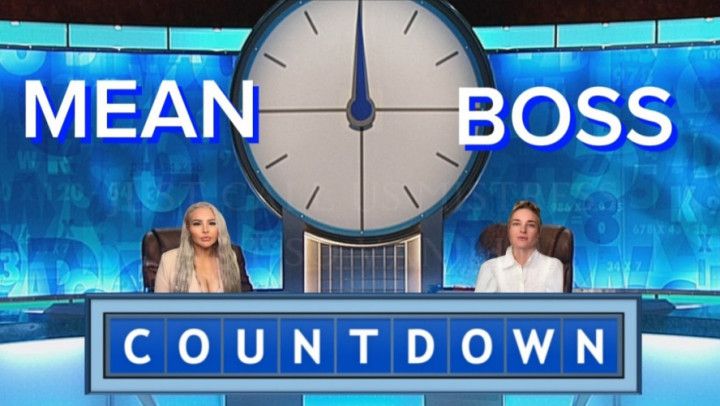 CUM COUNTDOWN - MEAN BOSS EDITION