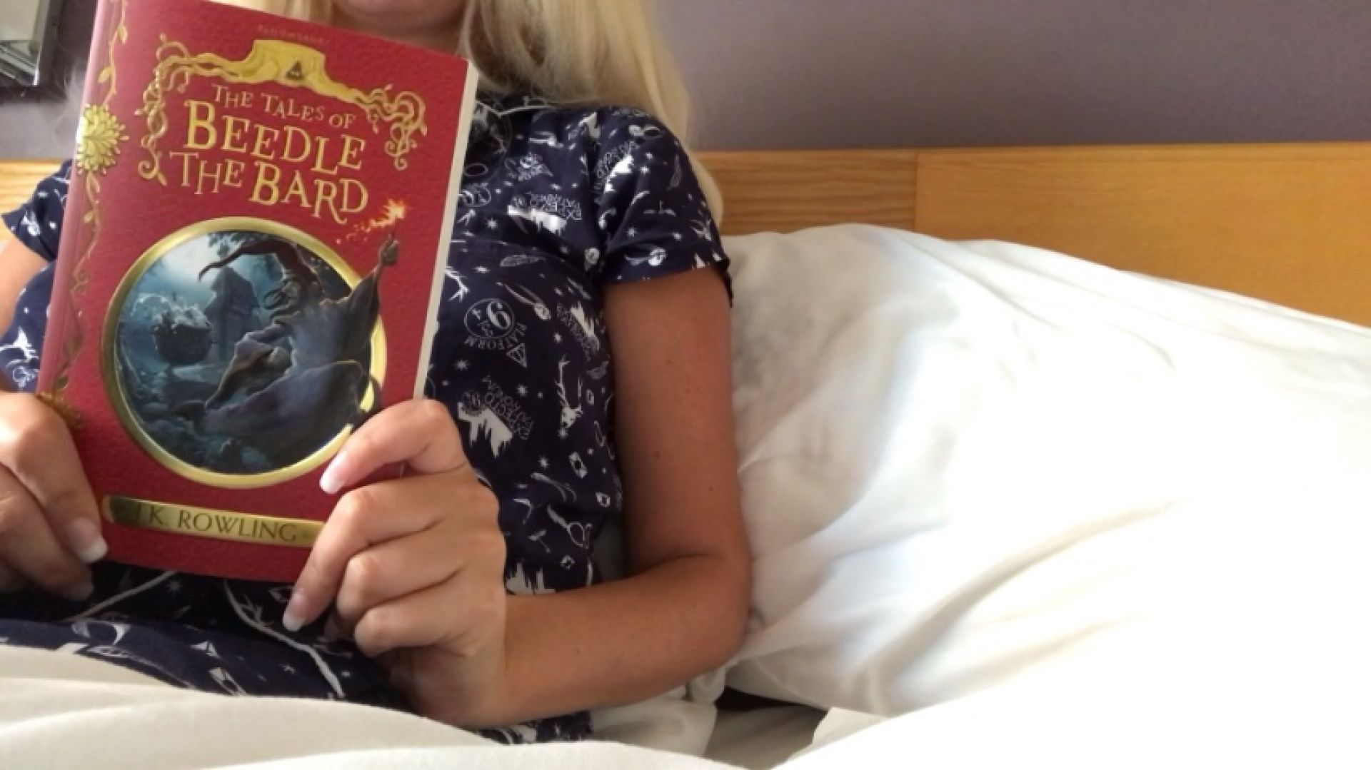 Hiccups and Harry Potter book