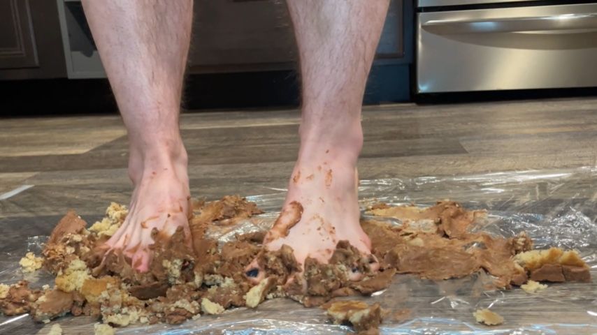 Organic Vegan Cake Stomping Barefoot