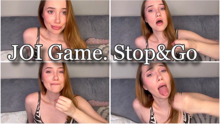 JOI GAME. Stop&amp;Go strocking