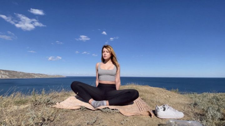 Yoga in Mountains