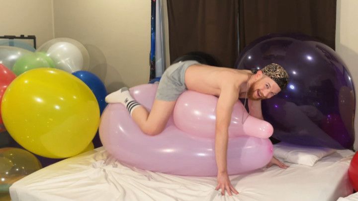 Non-Pop: Balloon Bully Gym Bro Finds your Big Balloons