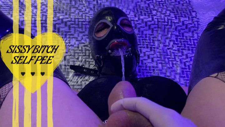 PISSING and PEGGING My SISSY Slave