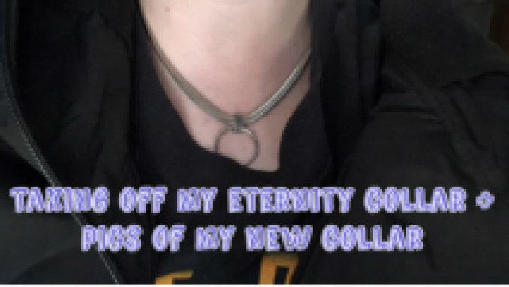 SFW Removing BDSM Eternity Collar