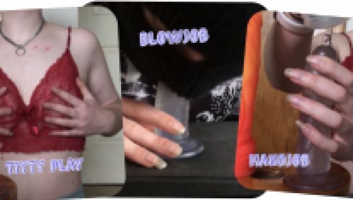 Handjob, Blowjob &amp; Titty Play