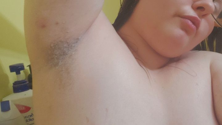 BBW Hairy armpit JOI