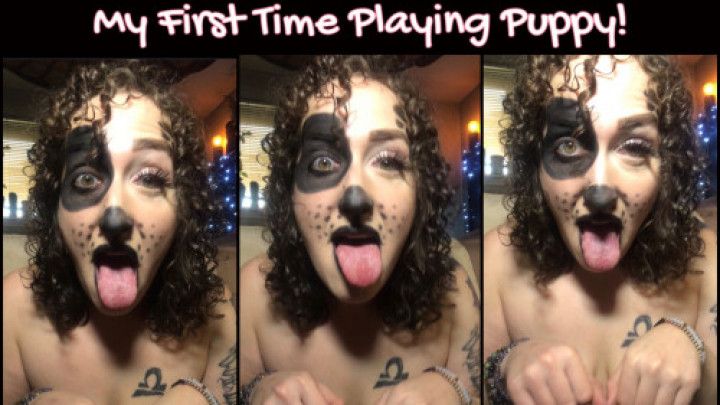 My 1st Puppy Play Fetish