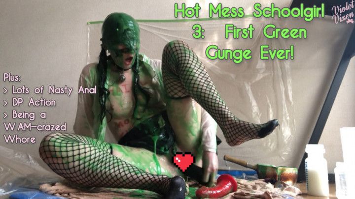 Hot Mess Schoolgirl 3: First Green Gunge