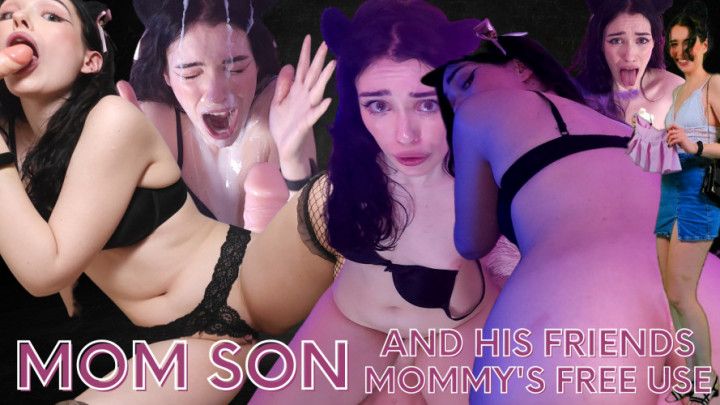 Free Use Mommy in Wild Threesomes