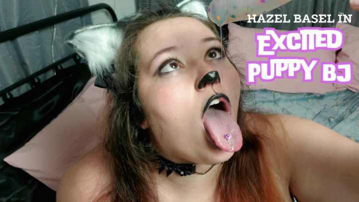 Excited Puppy girl Blowjob