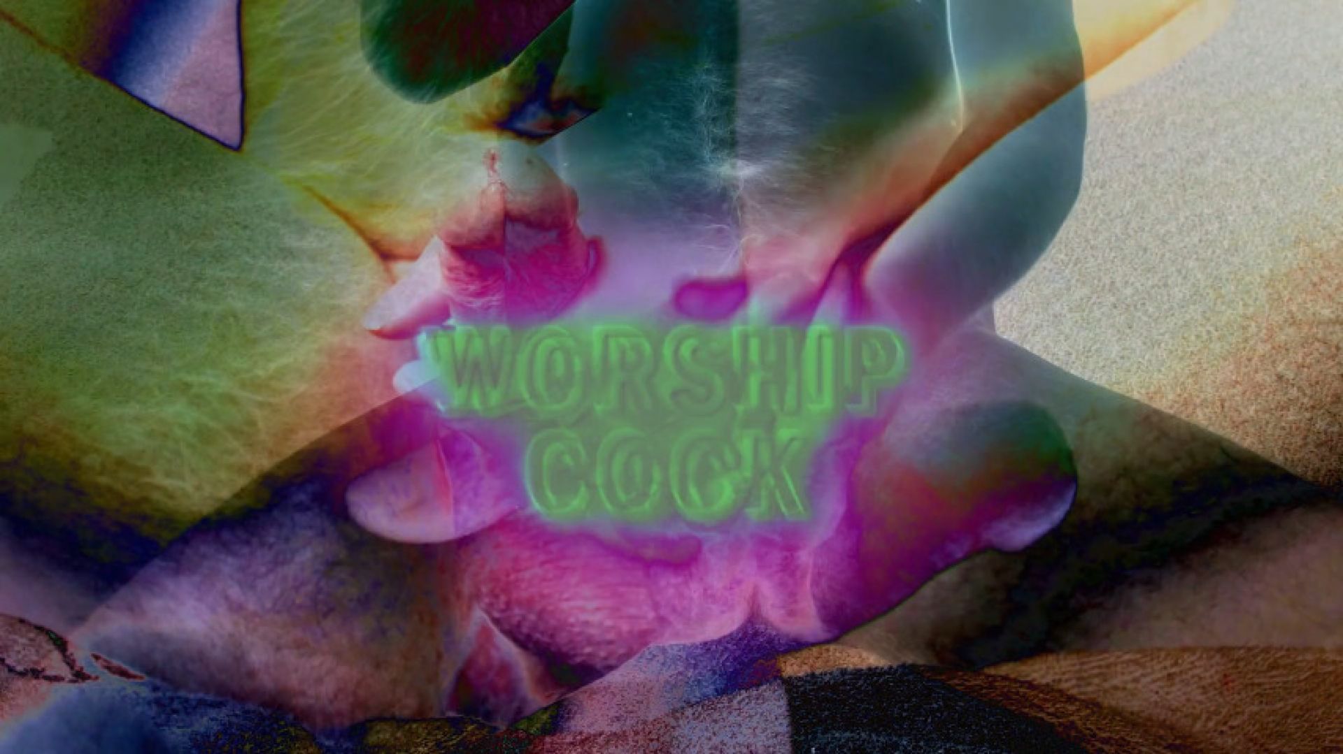 Captioned Cock Worship Mind Fuck