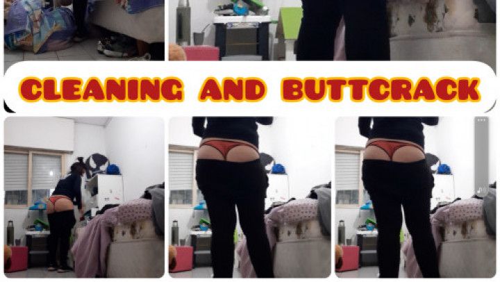 cleaning and buttcrack