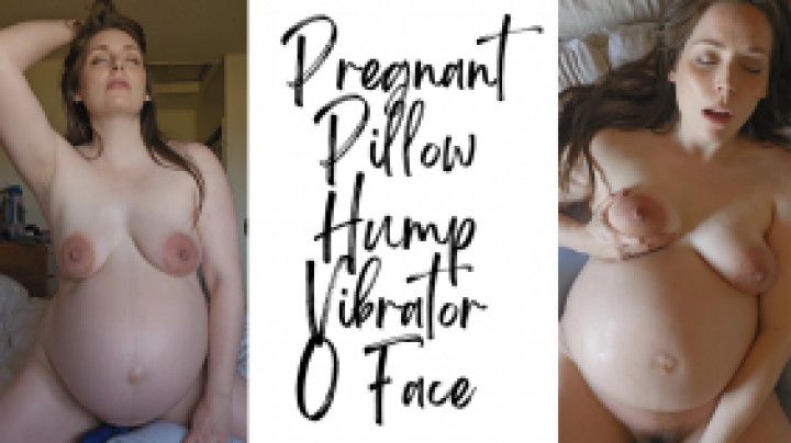 Pregnant Pillow Hump Vibrator O Face