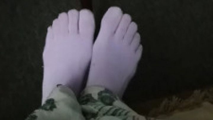 Toe Sock Tease