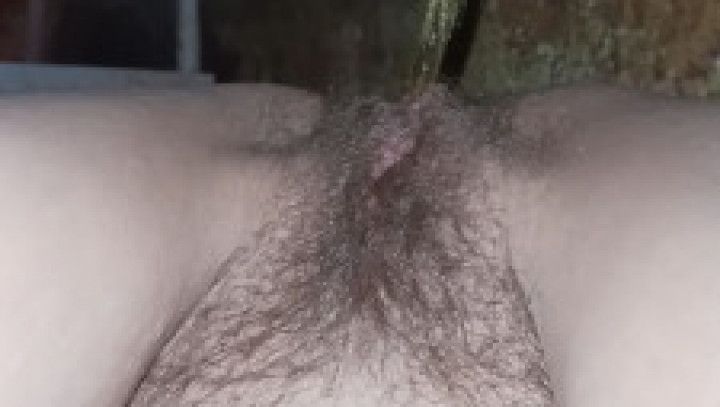 Close Up Hairy Shower Piss