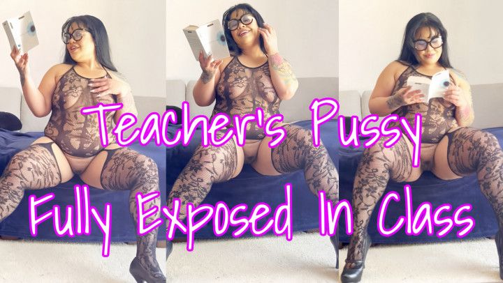 Teacher Has Pussy Exposed To The Entire Class