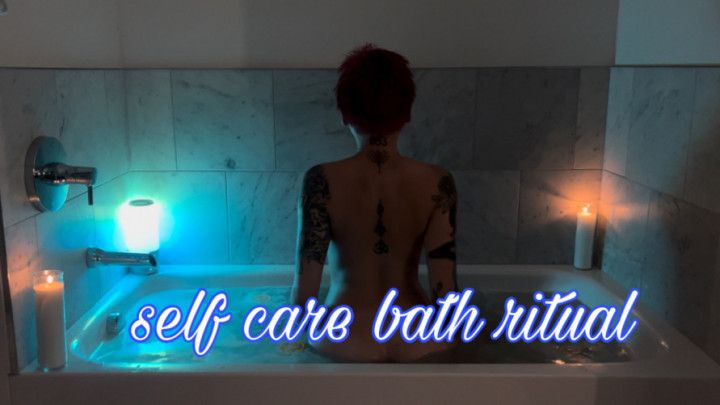 Self Care Bath Ritual