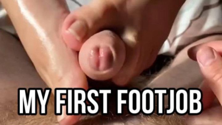 My First Footjob