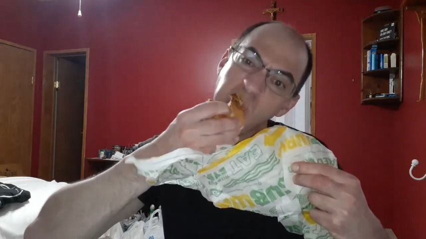 Eating Subway Side A