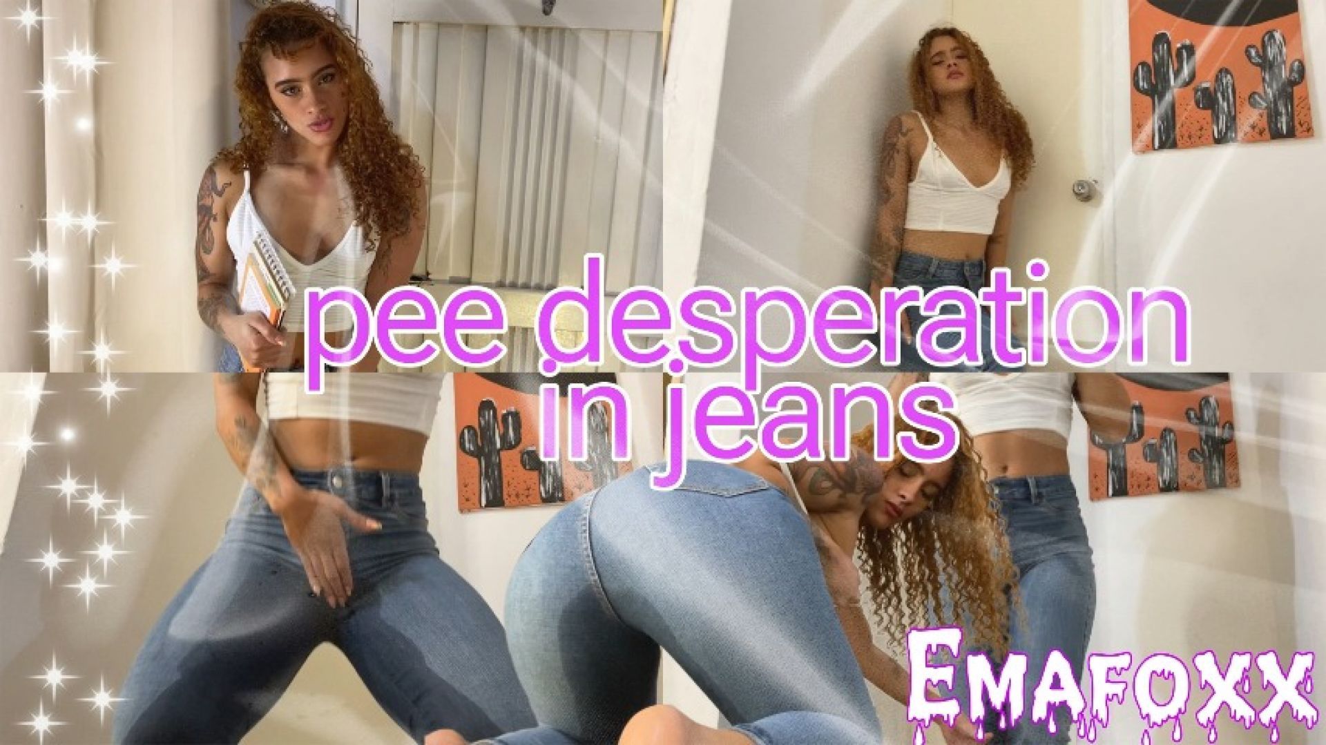 DESPERATION &amp; PEE IN JEANS