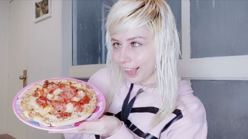 Hawaiian pizza + Ahegao