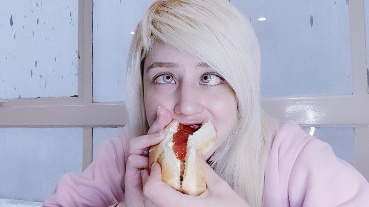 Mollete + Hotdog + Coffee + Ahegao ASMR