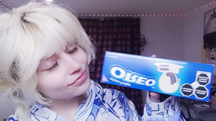 cute t33n + white oreos + ahegao