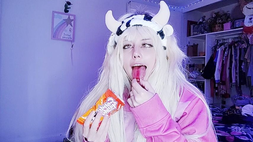 Barbie chamoy sweets + ahegao