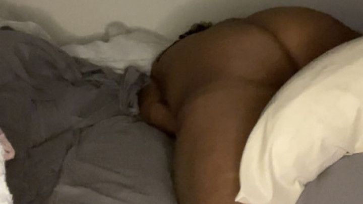 Pillow humping orgasm